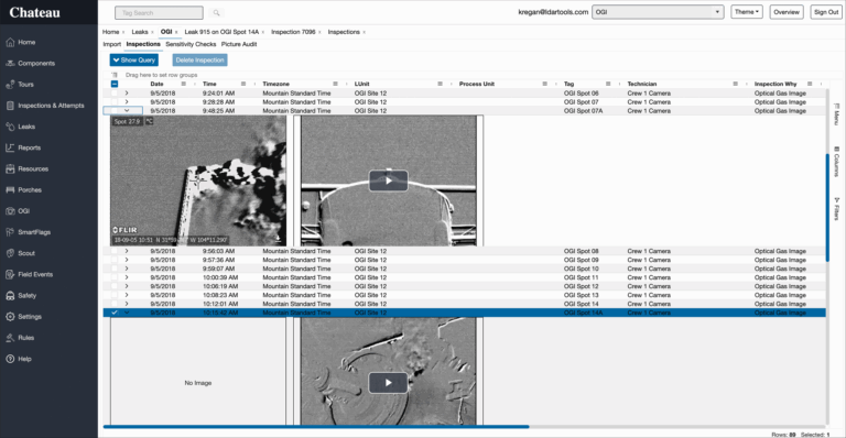 Ldar Component Inventory LDARtools LDAR Software | Chateau LDAR System Database