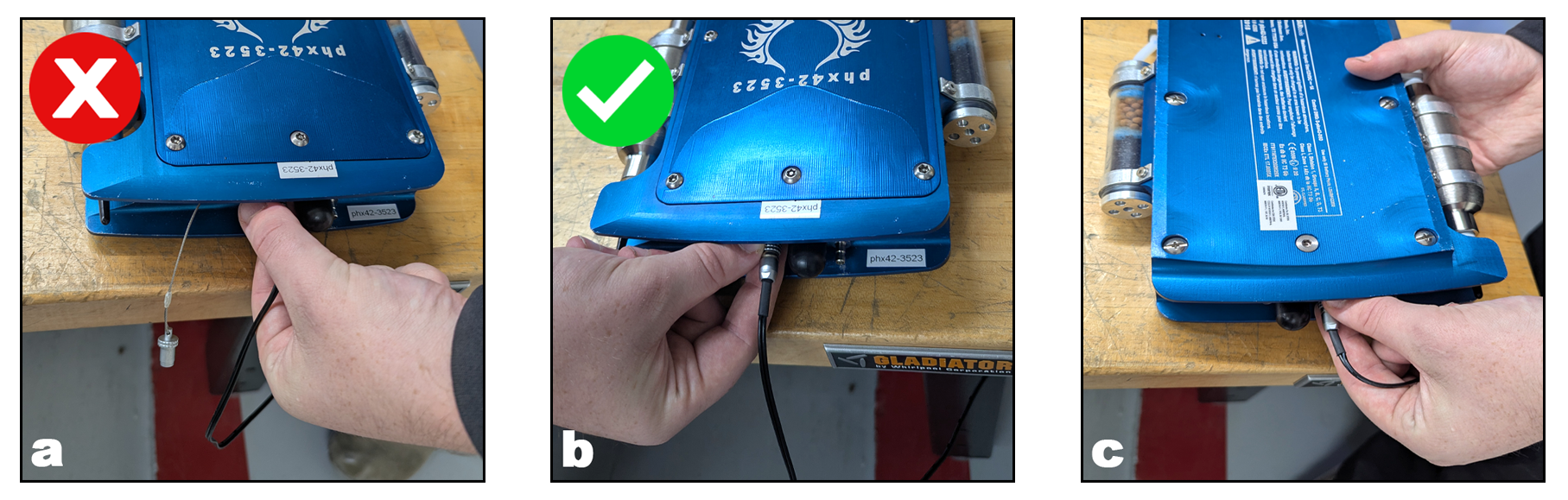 phx42 charger handling methods